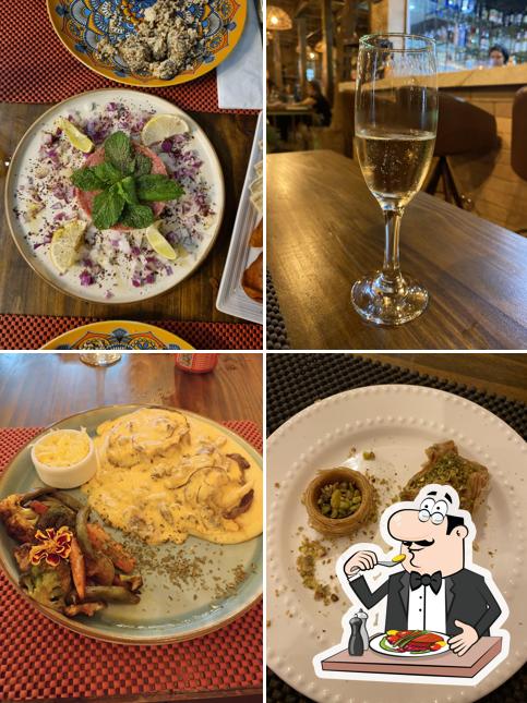 Comida em Darna Cozinha Árabe E Mediterrânea