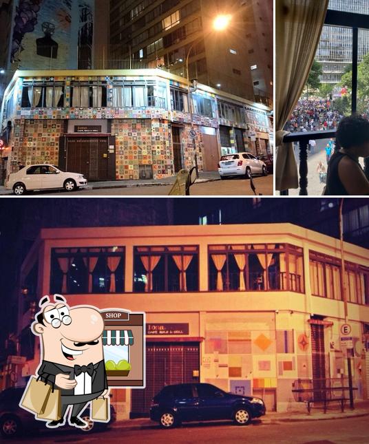 O exterior do Dona Quentinha