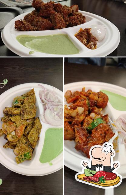 Try out meat meals at Khatri g veg chaap