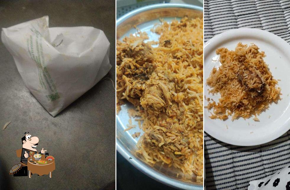 Food at New Muntaj Biryani