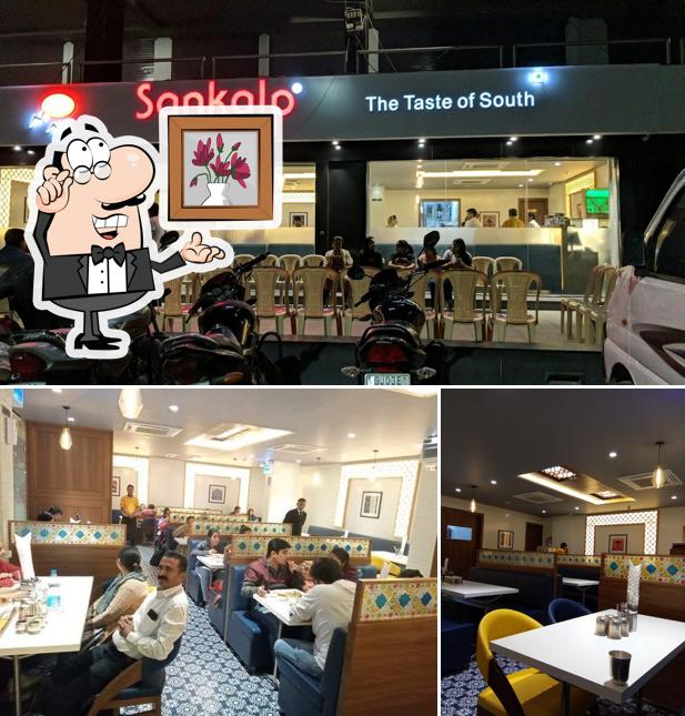 The interior of Sankalp - The Taste of South