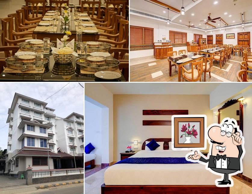 The interior of Sterling Guruvayur