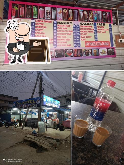 Taj hotel tea, tiffin & meals