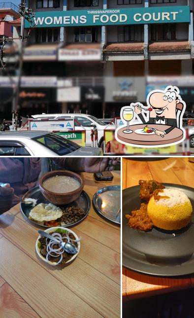 Womens food court, Patturaikkal jn is distinguished by food and exterior