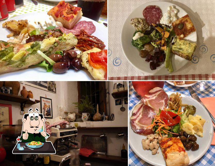 Platti al Ristorante Spaghetteria Il Mulattiere