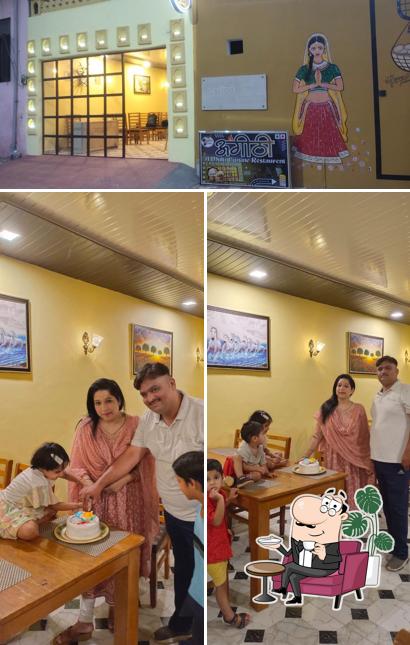 Check out how Angeethi Restaurant looks inside