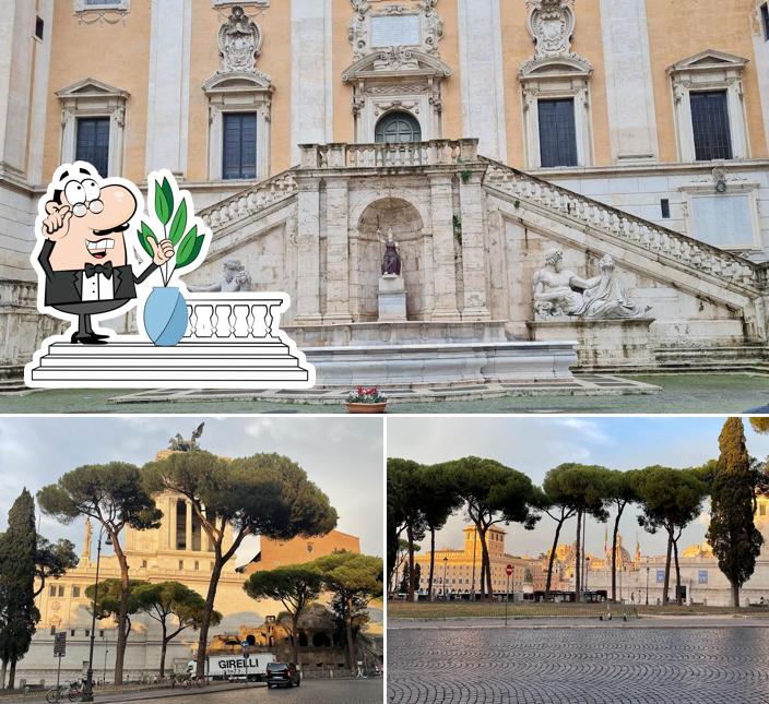 Gli esterni di Gran Caffè Roma