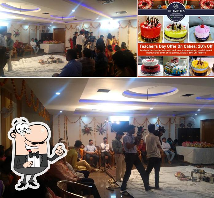 Among different things one can find interior and food at v k garden