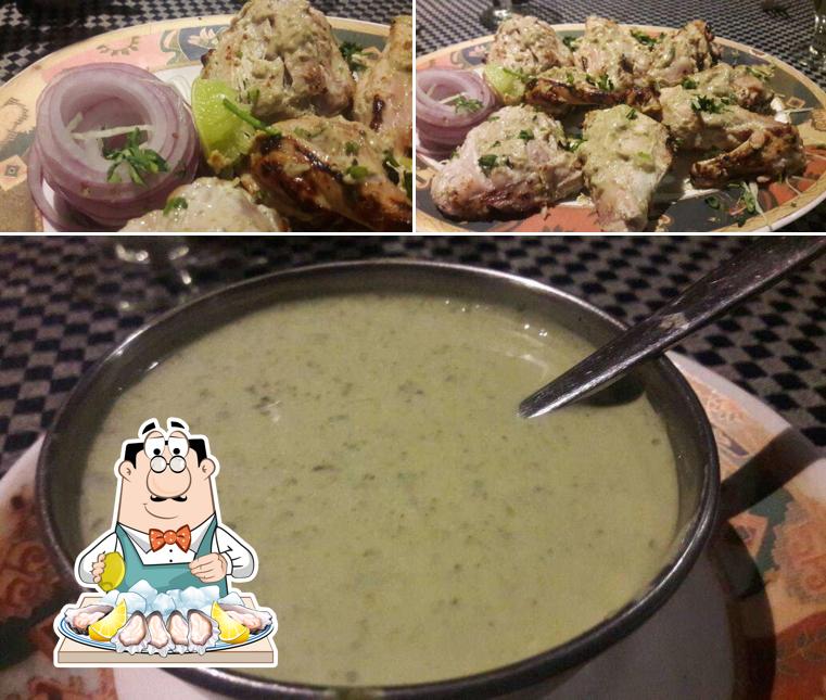 Oysters at Dawat Restaurant