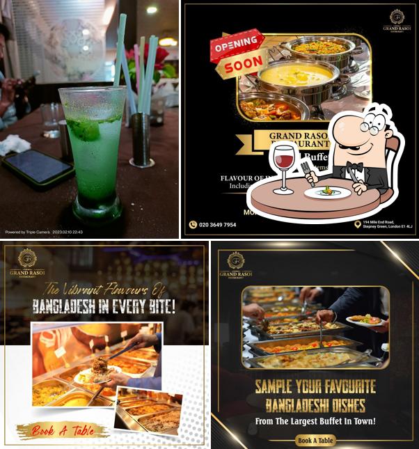 Meals at Grand Rasoi Restaurant