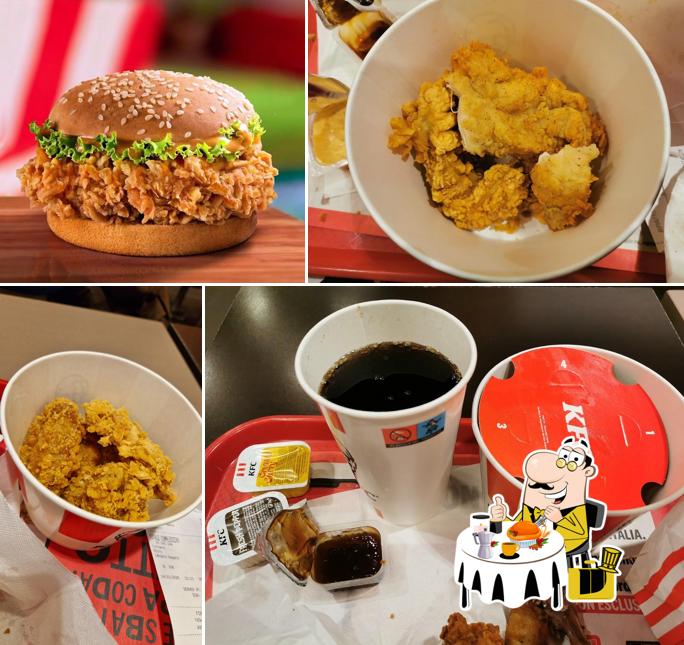 Panino con maiale stirato al KFC