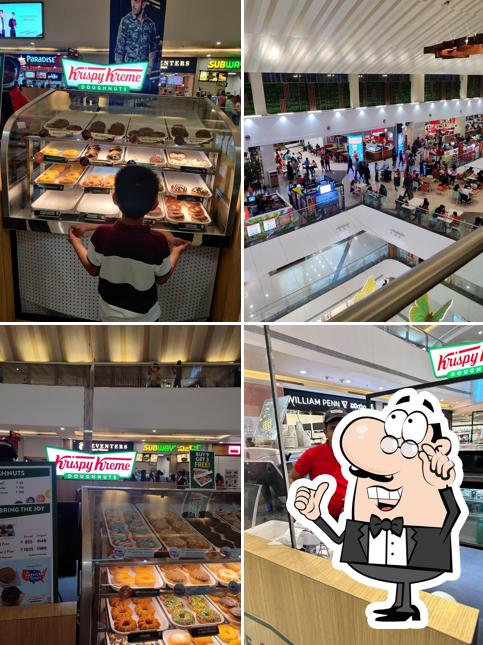 The interior of Krispy Kreme Doughnuts & Coffee