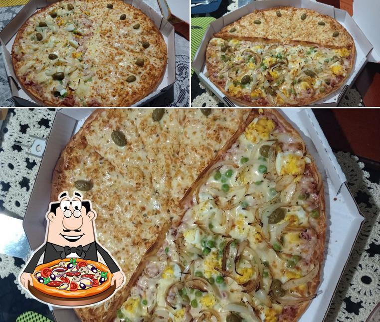 Escolha pizza no Pizza Mais