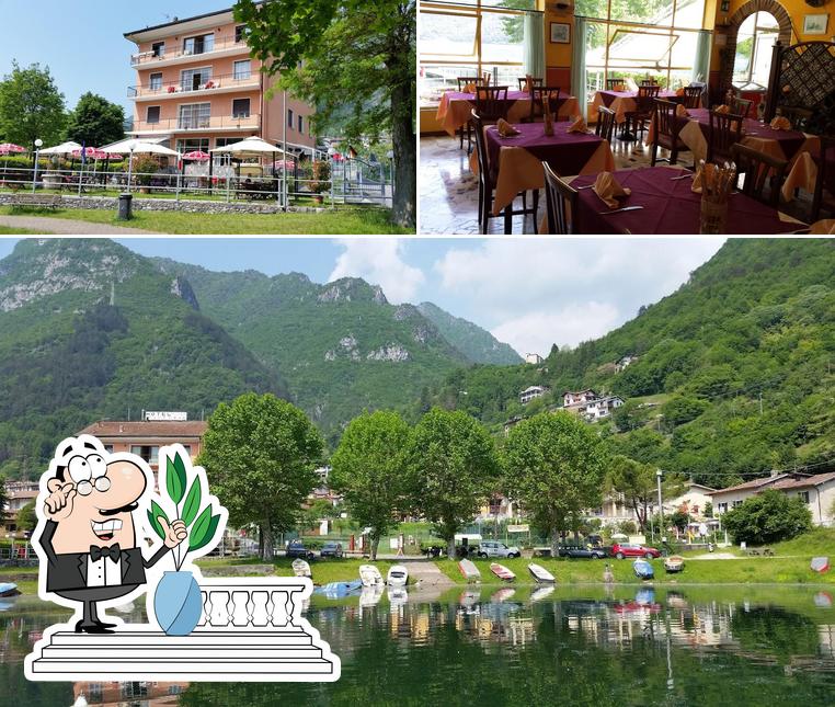 Hotel Albergo al lago si caratterizza per la esterno e interni