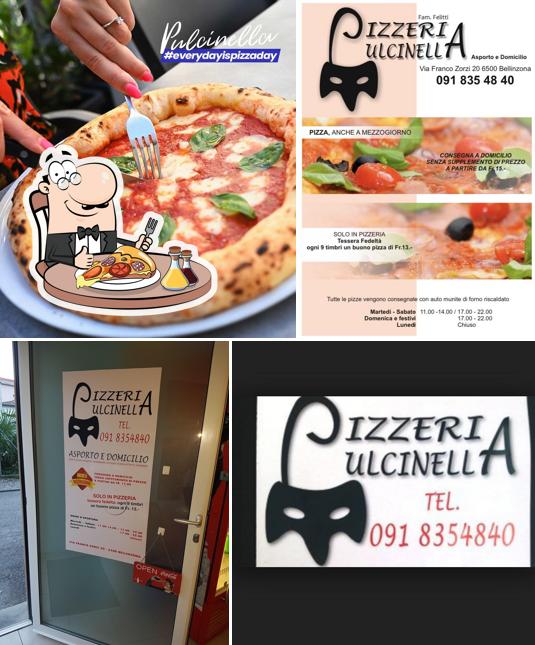 A Pulcinella Sagl, puoi provare una bella pizza