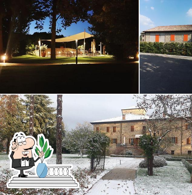 Gli esterni di Locanda Cadonega