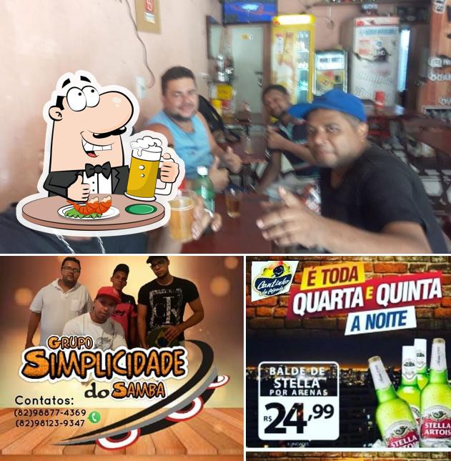 Você pode tomar uma tulipa de cerveja leve ou escura