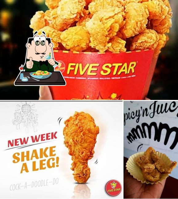 Food at Five star chicken Kondapur