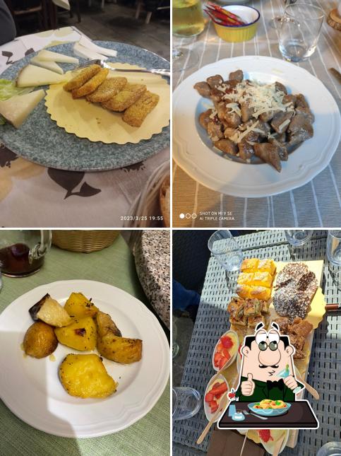 Cibo al Ristorante il Mulino Vecchio