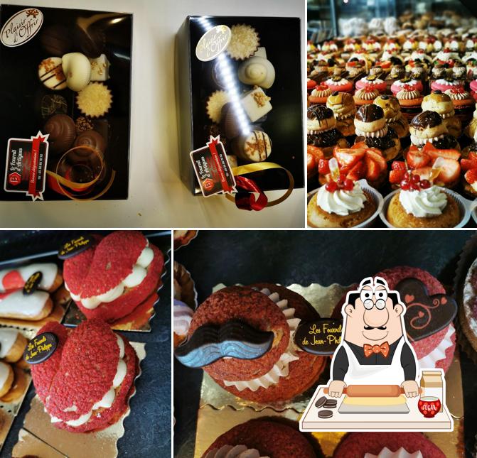 Commandez l'un des desserts