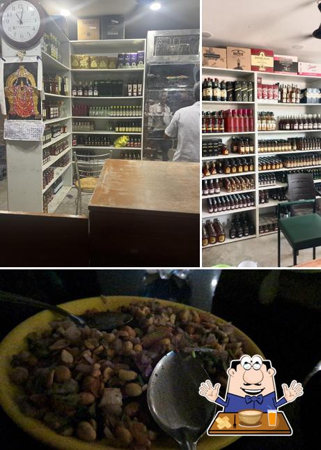 Food at Maaya restaurant and bar