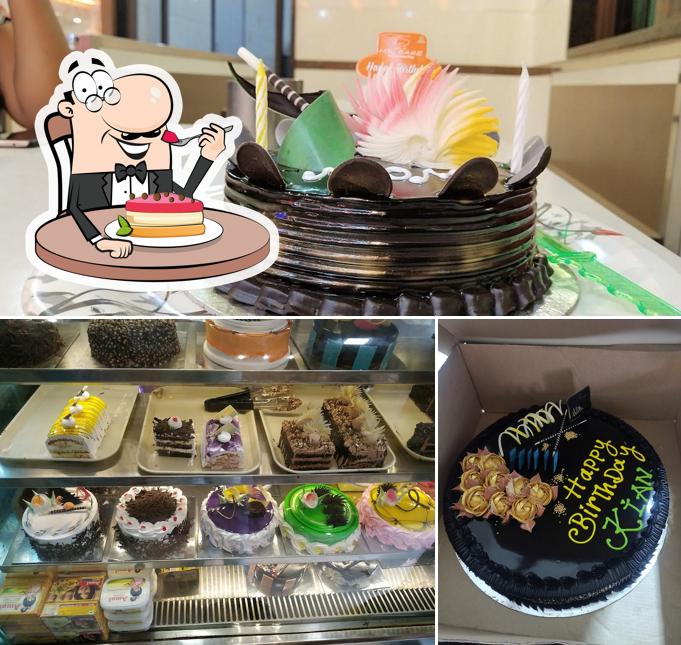 Mr.Bake The Live Bakery provides a selection of desserts