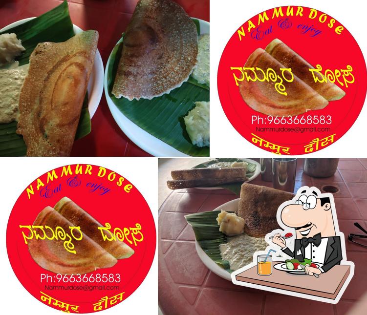 Meals at Nammur Dosa - Davangere