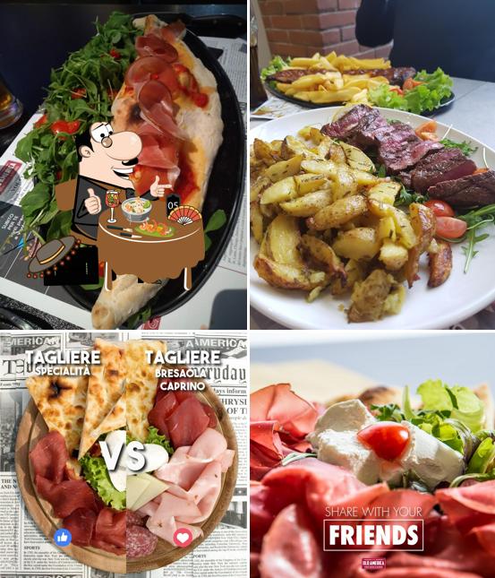 Cibo al OLD AMERICA Steak House & Pinseria - Como