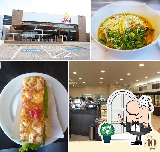 O exterior do Real Gourmet