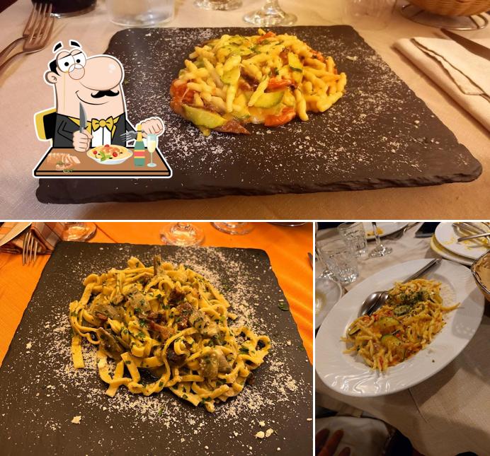 Tagliatelle al Ristorante La Vecchia Frasca
