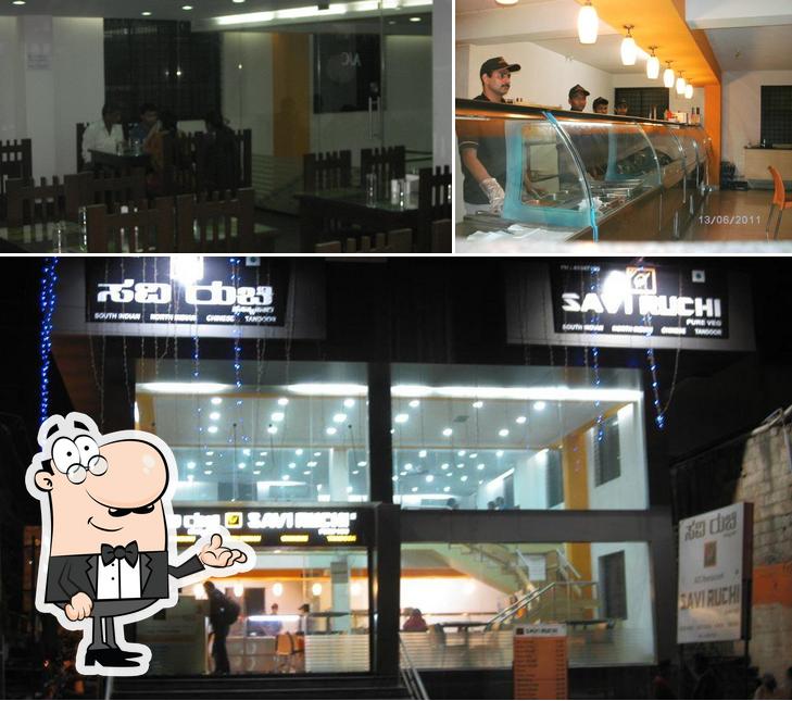 The interior of Savi Ruchi