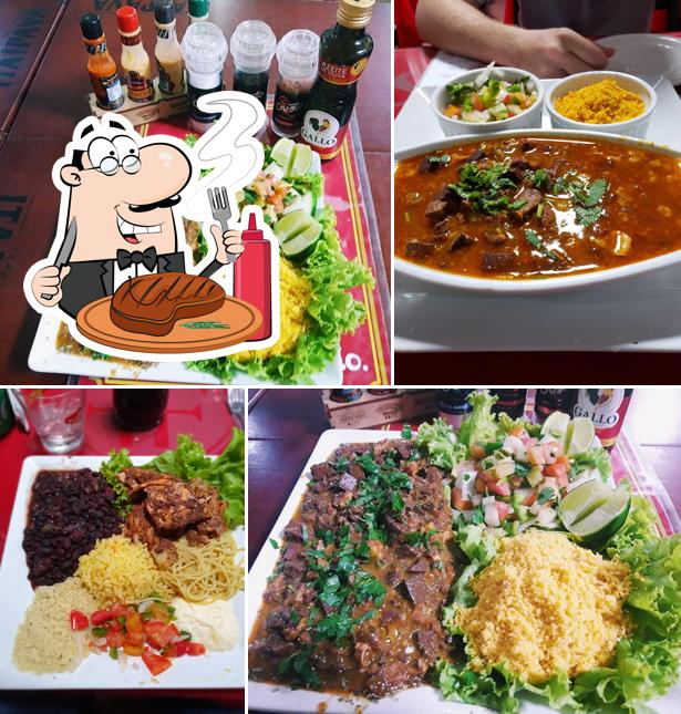 Experimente refeições de carne no Restaurante Família Fernandes
