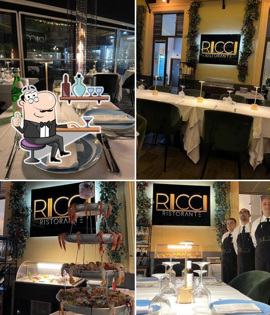 Gli interni di Ricci