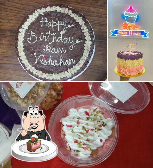 Chocolate cake at Sin's BakeHouse