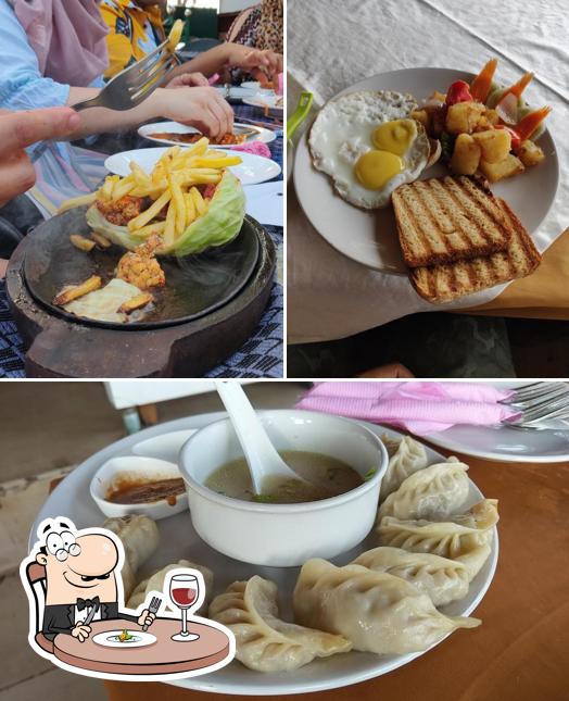 Food at Sun Rise Restaurant