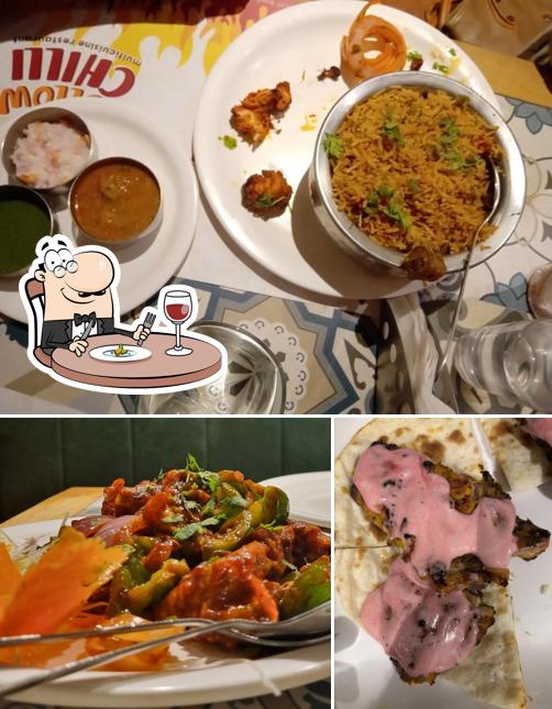 Meals at Yellow Chilli Multi Cuisine Restaurant