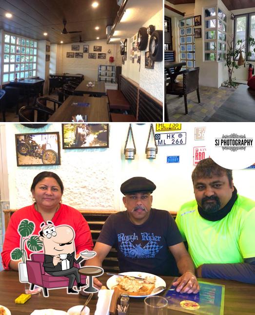 Check out how Ace Garage Bikers Cafe Restaurant looks inside