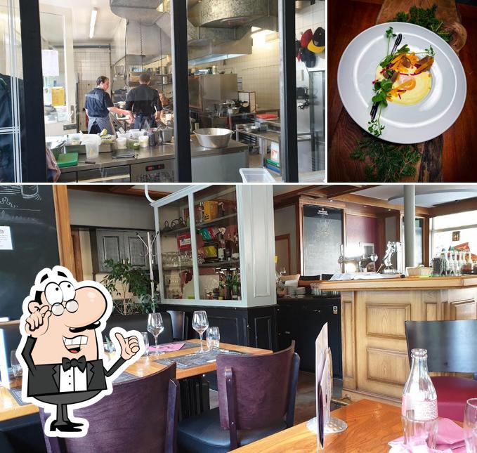 Gli interni di Brasserie Le National