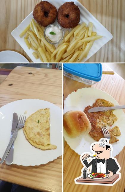 Food at Cozinha de Paparico