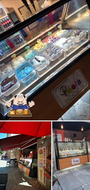 Cibo al Gelateria Poola