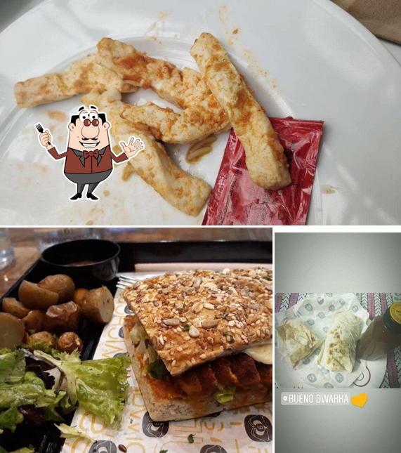 Food at bueno Sandwichcraft