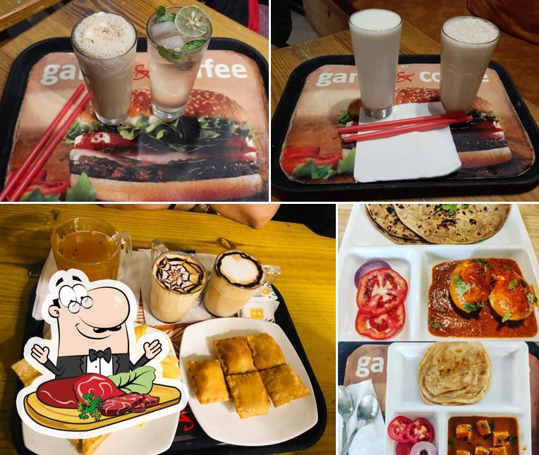 Pick meat meals at garlic and coffee