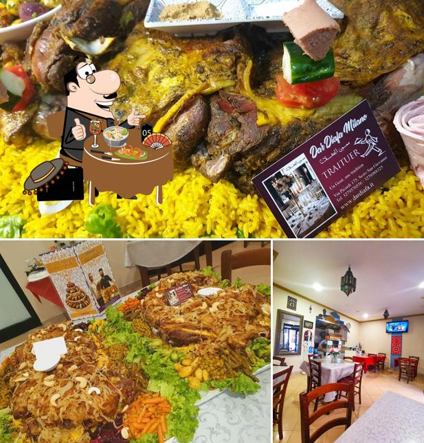La foto di cibo e tavolo da pranzo da Dar Diafa