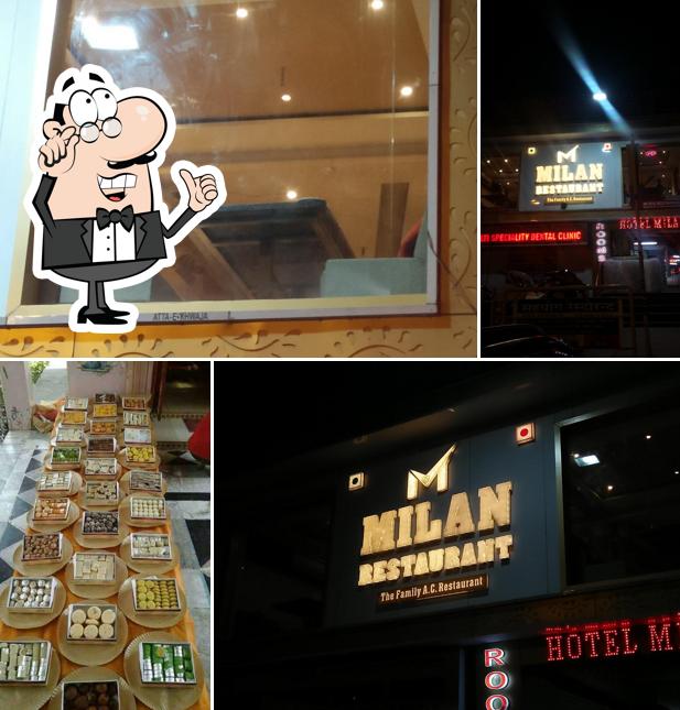 The interior of Milan Restaurant