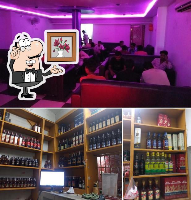 The interior of Brain Booster Bar & Restaurant