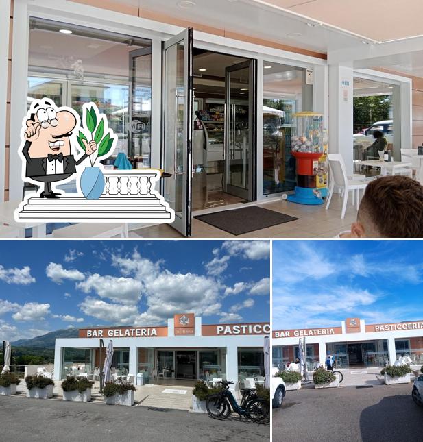 Gli esterni di Pasticceria Gelateria Bar Siciliana Trinacria Saiola