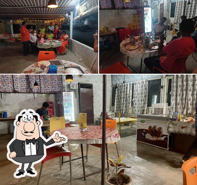 Check out how Chillies Family Dhaba looks inside