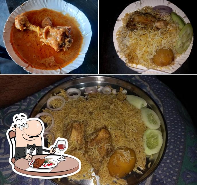 Pick meat dishes at Ding Dong Biryani