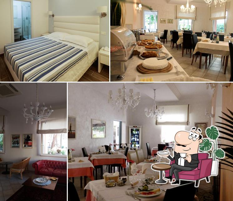 Gli interni di Hotel Villa Bruna