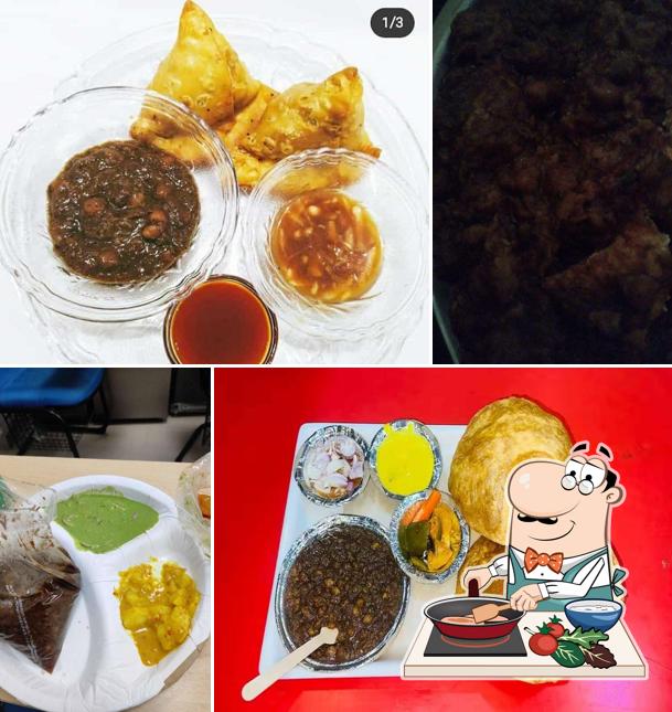 Chicken curry at Kasturi & Nikka Halwai